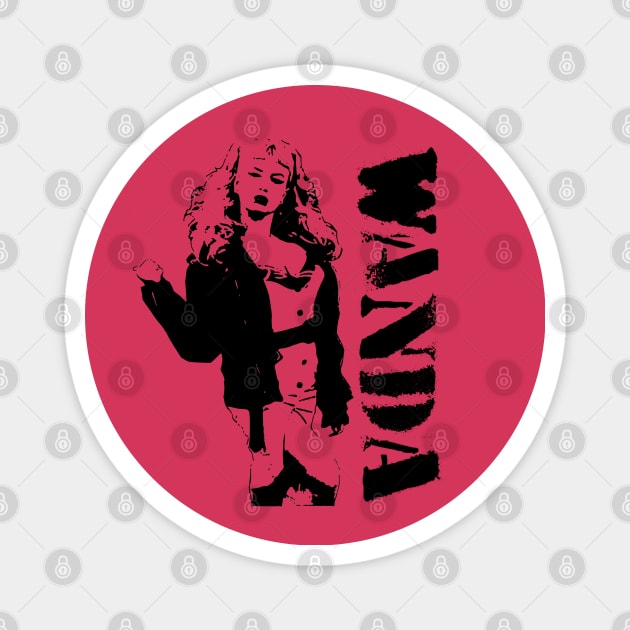 Wanda Magnet by IconStencils